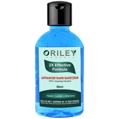 India Desire : Buy Oriley Waterless Hand Sanitizer (4*50ml) From Rs 100 At Amazon 